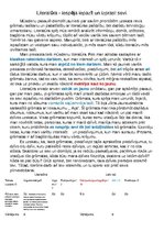 Konspekts 'Literatūra - iespēja iepazīt un izprast sevi', 1.