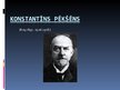 Prezentācija 'Jūgendstils. Konstantīns Pēkšēns', 1.
