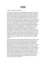 Konspekts 'Zeme', 1.