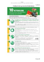 Konspekts 'Darba aizsardzības instrukcija Darbam ar augu aizsardzības līdzekļiem (AAL)', 8.