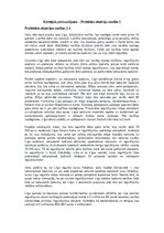 Konspekts 'Kārtējais pārbaudījums – Praktisko situāciju analīze 1', 1.