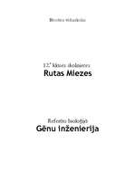 Referāts 'Gēnu inženierija', 1.