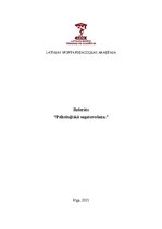 Referāts 'Psiholoģiskā sagatavotība sportā', 1.