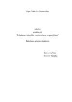 Referāts 'Ražošanas procesa kontrole', 1.