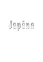 Konspekts 'Japāna', 1.