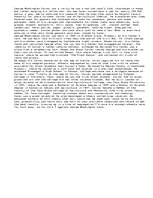 Eseja 'George Washington Carver ', 1.