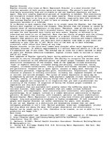 Eseja 'Bipolar Disorder', 1.
