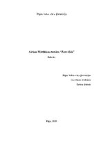 Konspekts 'Airisas Mērdokas darbs "Zem tīkla"', 1.