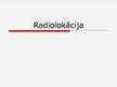 Prezentācija 'Radiolokācija', 1.