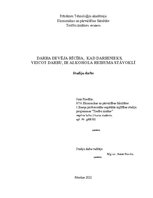 Diplomdarbs 'Darba devēja rīcība, kad darbinieks, veicot darbu, ir alkohola reibuma stāvoklī', 1.