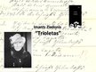 Prezentācija 'Imanta Ziedoņa dzejoļu krājuma "Trioletas" analīze', 1.
