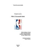 Referāts 'NBA 12 komandu balsti ', 1.