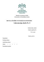 Konspekts 'Metāla īpašību noteikšanas metodes', 1.