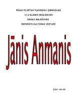 Konspekts 'Jānis Anmanis', 1.