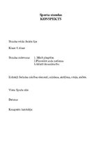 Konspekts 'Konspekts sportā 6.klasei (basketbols)', 1.