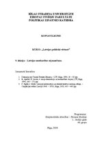 Konspekts 'Latvijas neatkarības atjaunošana', 1.