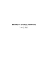 Referāts 'Sabiedriskās attiecības un mārketings', 1.