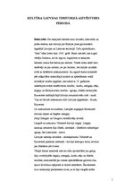 Referāts 'Kultūra Latvijas teritorijā aizvēstures periodā', 1.