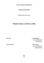 Referāts 'Masāžas ietekme uz cilvēka veselību', 1.