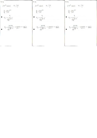 Konspekts 'Fizikas uzdevumu risinājumu apkopojums. Pirmais termodinamikas likums.', 17.