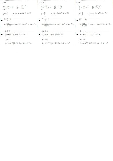 Konspekts 'Fizikas uzdevumu risinājumu apkopojums. Pirmais termodinamikas likums.', 22.