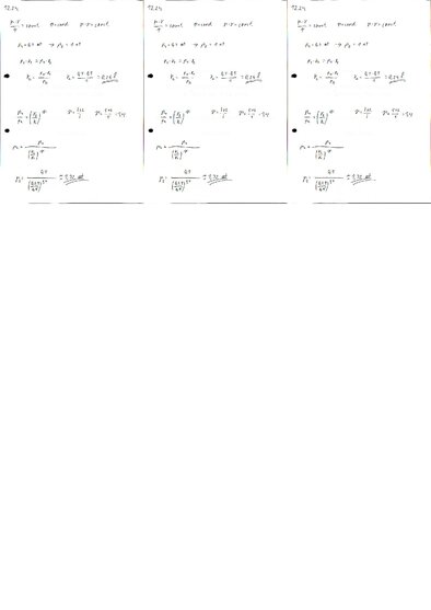 Konspekts 'Fizikas uzdevumu risinājumu apkopojums. Pirmais termodinamikas likums.', 24.