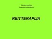 Prezentācija 'Reitterapija', 1.