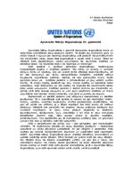 Eseja 'Apvienoto Nāciju Organizācija 21.gadsimtā', 1.