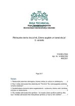 Konspekts 'Ūdensapgāde un kanalizācija', 1.