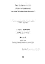 Referāts 'Mans raksturs', 1.