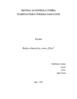 Eseja 'Polijas informācijas centrs "Tūris"', 1.