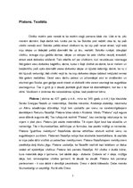 Konspekts 'Platons "Teaitēts"; Albērs Kamī "Mīts par Sīzifu"; Z.Freids "Totēms un tabu"', 1.