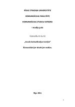 Paraugs 'Komunikācijas situācijas analīze', 1.