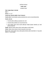 Paraugs 'Mācību stundas plāns sociālajās zinībās 9.klasei par tēmu "Parlaments"', 1.