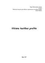 Konspekts 'Vilcienu kustības grafiks', 1.