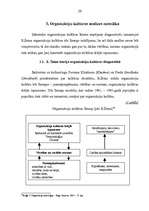 Diplomdarbs 'Organizāciju kultūra un to ietekmējošie faktori uzņēmumā', 20.