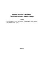 Eseja 'Politikas novērtēšana, tās turpināšana vai izbeigšana', 1.