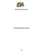 Konspekts 'Punkta pārvietojuma aprēķins', 1.