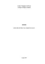 Eseja 'Profesionālās identitātes vīziju veidojošie komponenti', 1.