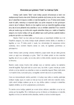 Eseja 'Domraksts par grāmatu “Zelts” no Andreja Upīša', 1.