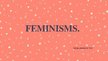 Prezentācija 'Feminisms 19. un 20.gadsimtā', 1.