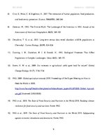 Eseja 'The Land Sharing vs. Sparing Debate', 9.