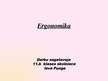 Prezentācija 'Ergonomika', 1.