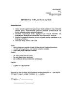 Paraugs 'Revidenta darba pienākumi', 1.