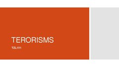 Referāts 'Terorisms', 32.