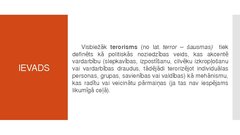 Referāts 'Terorisms', 33.
