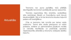 Referāts 'Terorisms', 34.