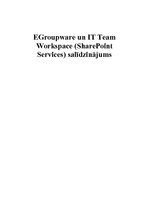 Referāts 'EGroupware un IT Team Workspace salīdzinājums', 1.