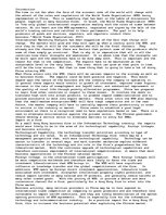 Eseja 'Business Impact to a IT firm when China Enters the World Trade Organization', 1.