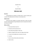 Konspekts 'Brāļi Kaudzītes "Mērnieku laiki"', 1.